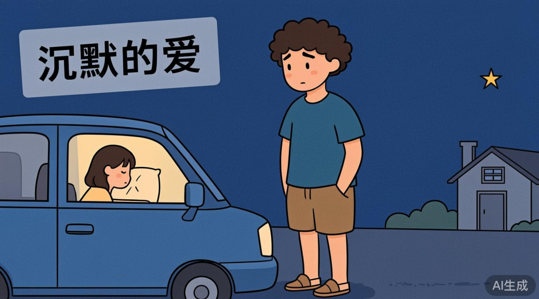 让你难过的那个晚上，爸爸也没睡着